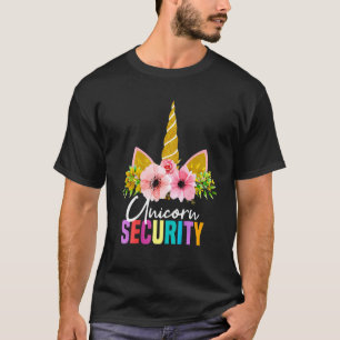 Security Tee For Women Unicorn Security