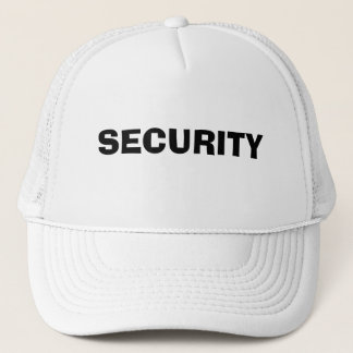 SECURITY TRUCKER HAT