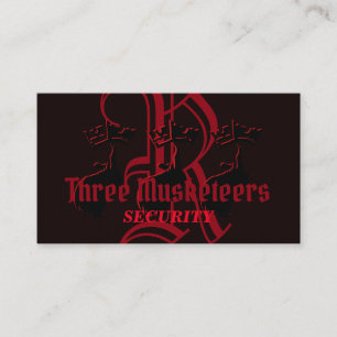 Security? Volunteers Business Card