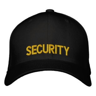Security Yellow and Black Hat