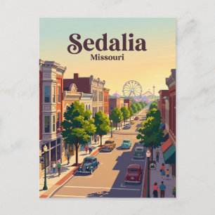 Sedalia, Missouri Postcard