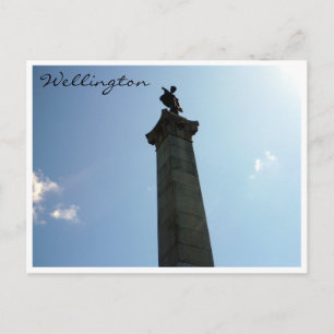 seddon monument wellington postcard