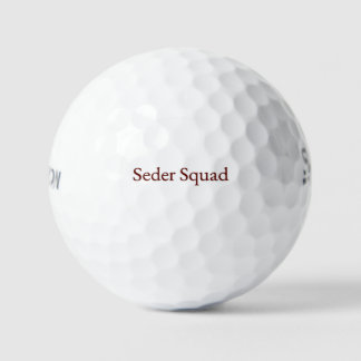 Seder Squad Golf Ball – Jewish Holiday Passover Gi
