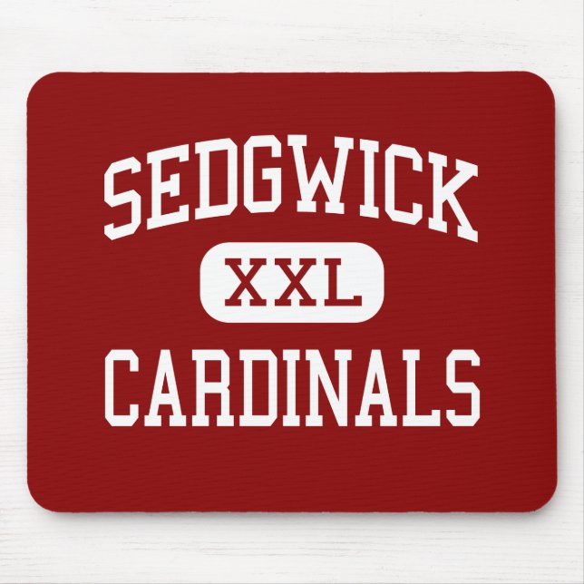 Sedgwick - Cardinals - High - Sedgwick Kansas Mouse Pad (Front)