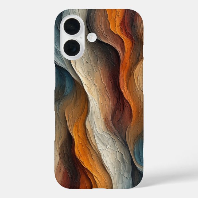Sedimentary Flow Case-Mate iPhone Case (Back)