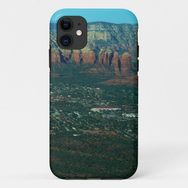 Sedona and Coffee Pot Rock from Above Case-Mate iPhone Case (Back)