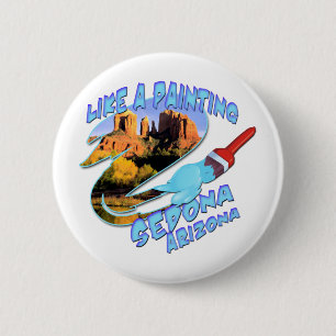 Sedona Arizona 6 Cm Round Badge