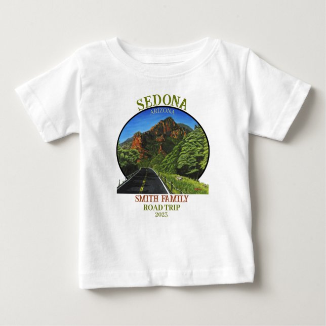 Sedona Arizona Baby T-Shirt (Front)