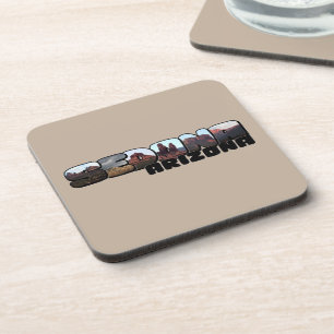 Sedona Arizona Big Letter - Mountain View Coaster