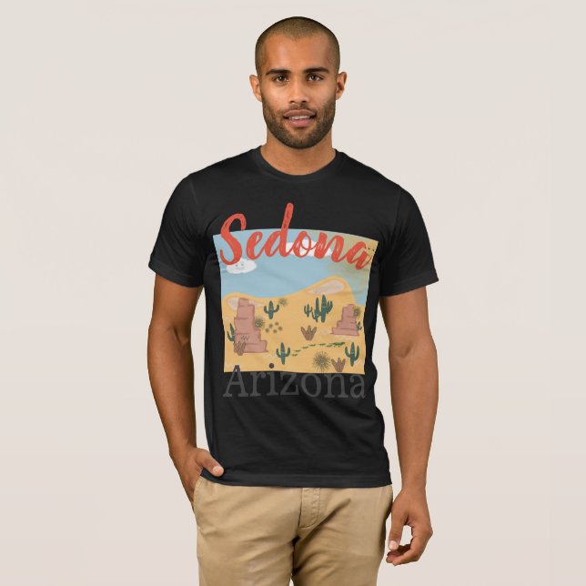 Sedona Arizona Desert, men's #2 T-Shirt (Front Full)