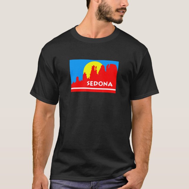 Sedona Arizona Flag T-Shirt (Front)