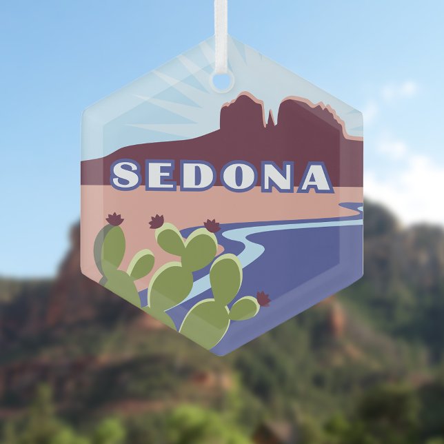 Sedona, Arizona Glass Tree Decoration (Creator Uploaded)