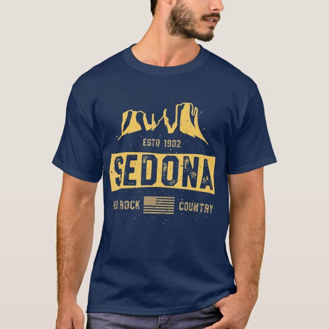 Sedona Arizona Hiking  Gift  Red Rock Country T-Shirt (Front)