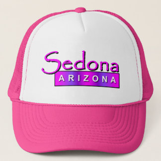 Sedona Arizona in Pink Hat