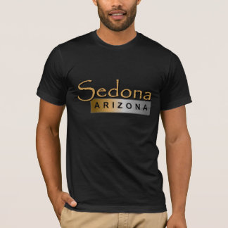 Sedona Arizona in Tan T-Shirt
