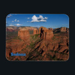 Sedona Arizona Magnet<br><div class="desc">Beautiful Sedona Arizona as seen from the sky.</div>