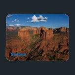 Sedona Arizona Magnet<br><div class="desc">Beautiful Sedona Arizona as seen from the sky.</div>
