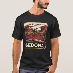 Sedona Arizona Mountain Bike Bicycle Cyclist AZ Gi T-Shirt