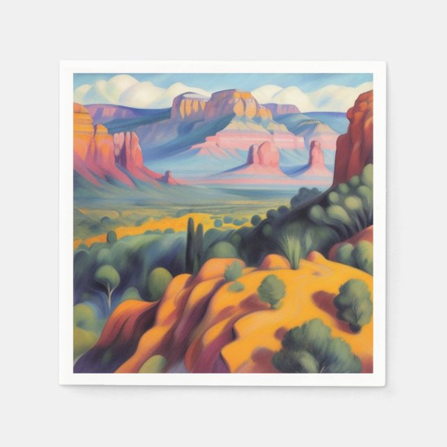 Sedona, Arizona Napkin (Front)