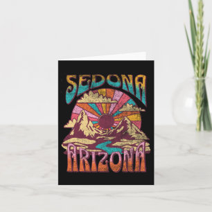Sedona Arizona Nature Hiking Mountains Outdoors Vi Card