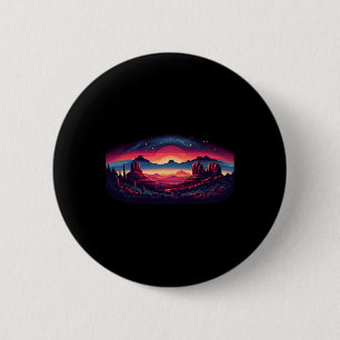 Sedona Arizona Nature Hiking Outdoor Mountain Sedo 6 Cm Round Badge