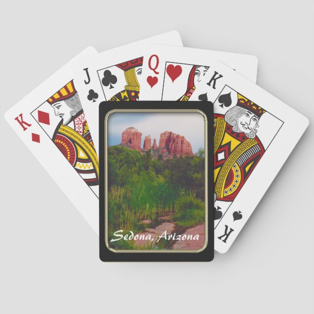 Sedona Arizona  Playing Cards (Back)