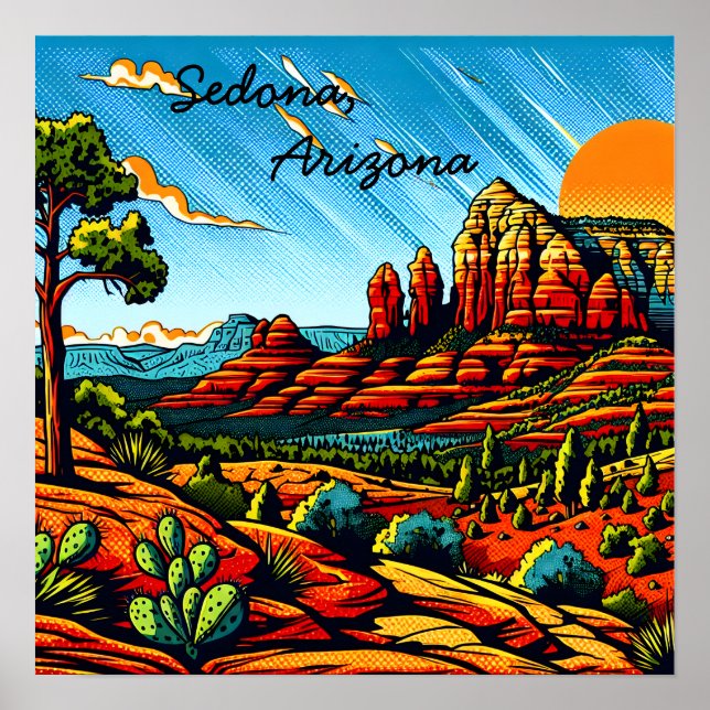 Sedona, Arizona  Poster (Front)