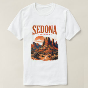 Sedona Arizona Red Rock Desert Vacation Travel Des T-Shirt