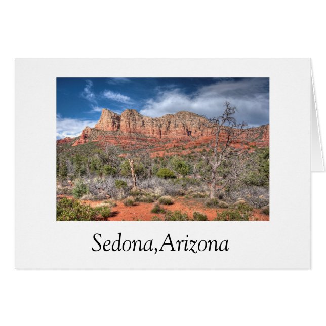 Sedona Arizona red rocks (Front Horizontal)