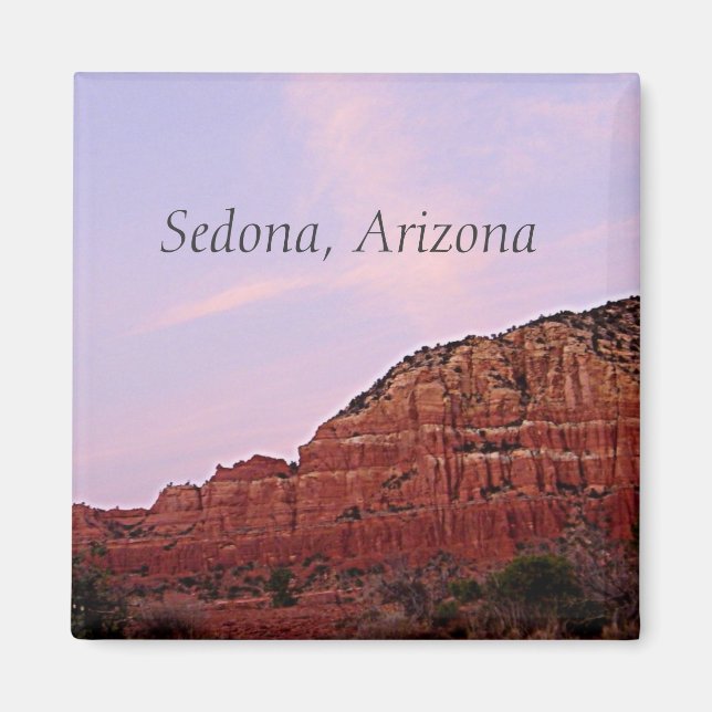 Sedona, Arizona red rocks Magnet (Front)