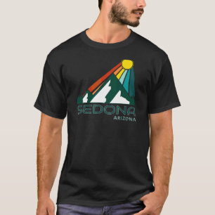 Sedona Arizona Sunset 70s Retro Colour The Grand C T-Shirt