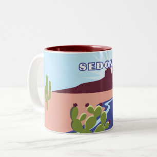 Sedona, Arizona Two-Tone Coffee Mug