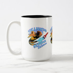 Sedona Arizona Two-Tone Coffee Mug