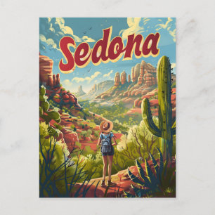 Sedona Arizona Vintage Postcard
