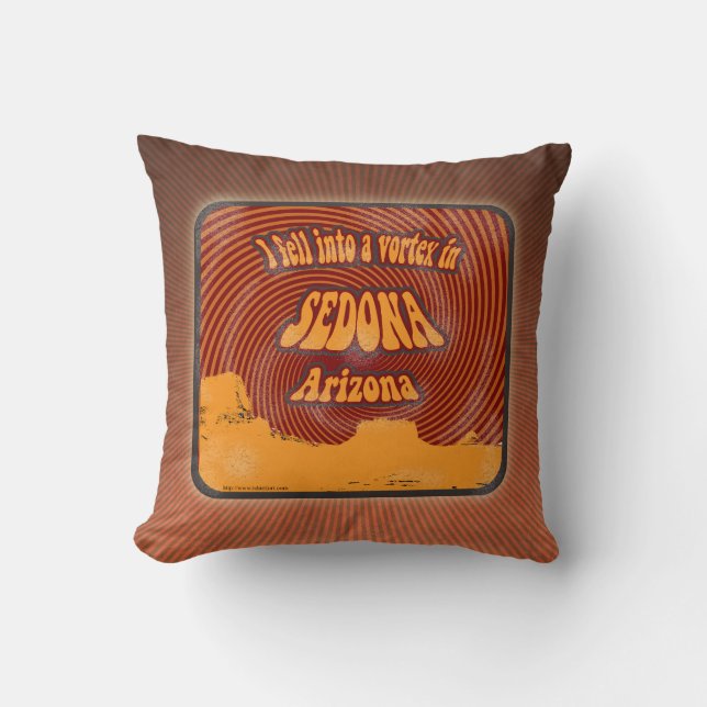 Sedona Arizona Vortex Cushion (Front)