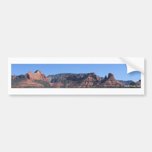 Sedona AZ Bumper Sticker (Front)