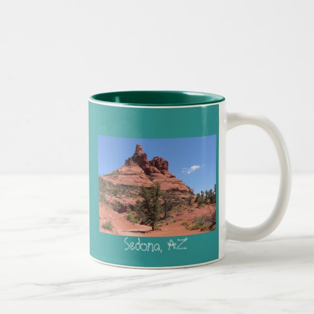Sedona, AZ Two-Tone Coffee Mug (Right)
