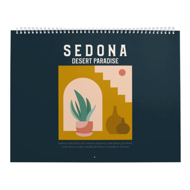 SEDONA Desert Paradice Calendar (Cover)