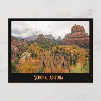 Sedona Fall Colour in Arizona Postcard