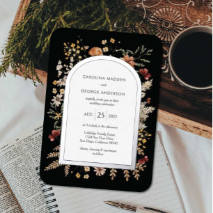 Sedona Garden Wedding Foil Invitation