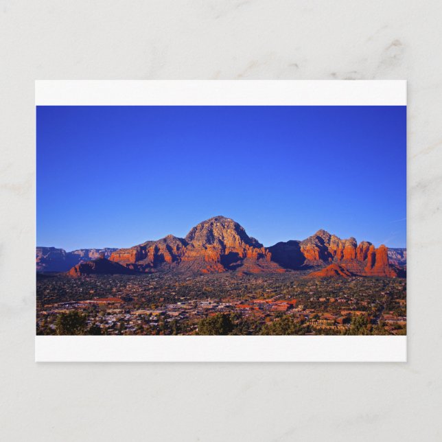 Sedona Mountain landscape Postcard (Front)