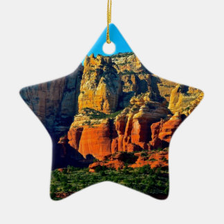 Sedona Mountains Ceramic Ornament