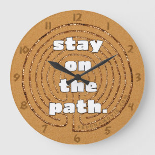 Sedona Movie Stay On The Path Clock
