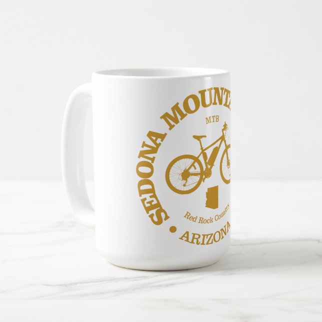 Sedona (MTB) Coffee Mug (Front Left)
