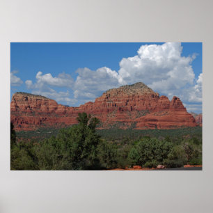 Sedona Red Rock Mountain 082 Poster