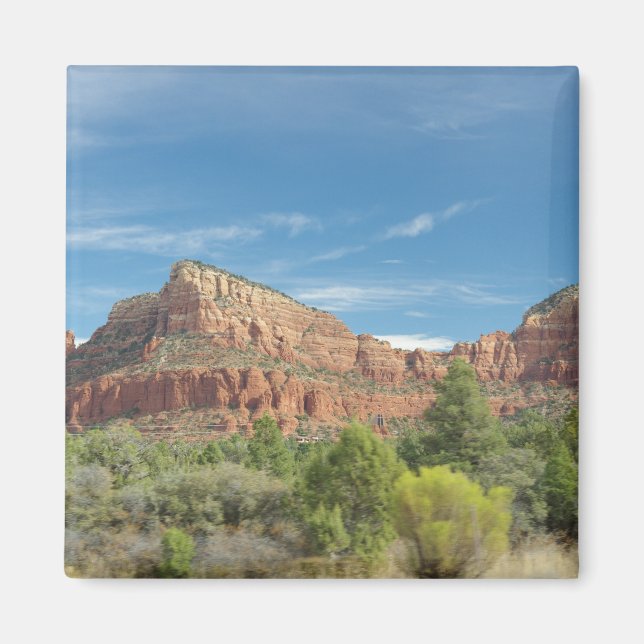 Sedona Red rocks Magnet (Front)