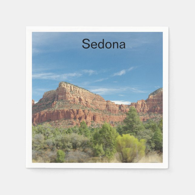 Sedona Red rocks Napkin (Front)