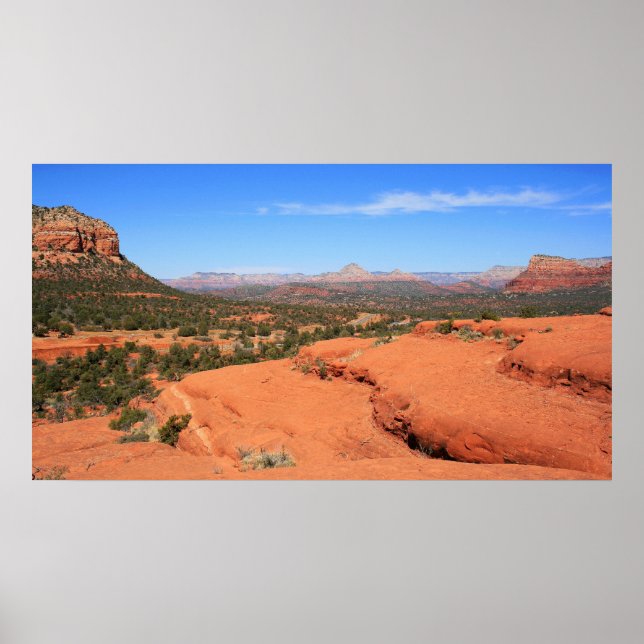 Sedona Valley Views Poster (Front)