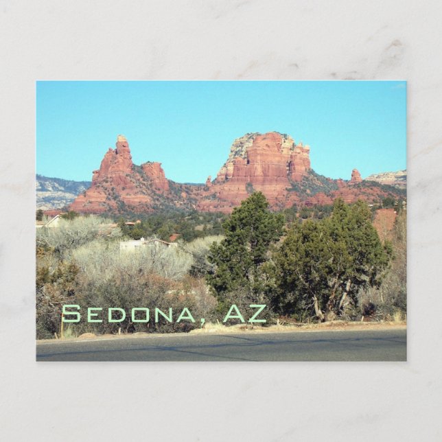 Sedona-View#4, Sedona, AZ Postcard (Front)