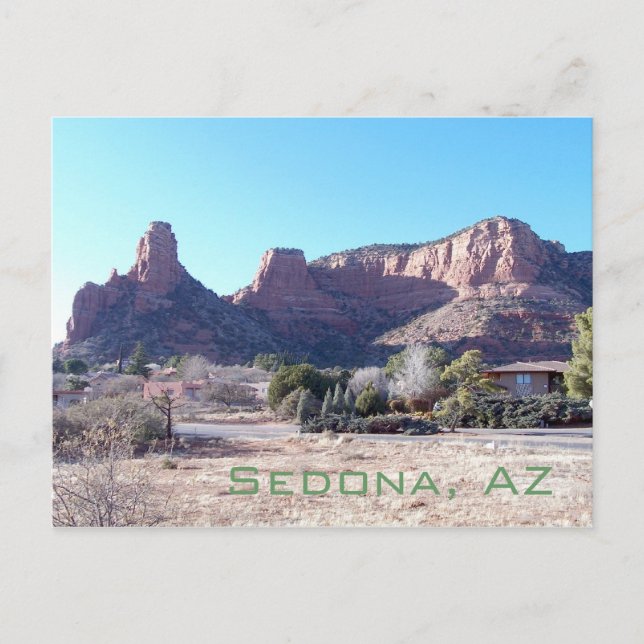 Sedona-View#5, Sedona, AZ Postcard (Front)